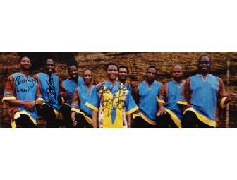Autographed Ladysmith Black Mambazo/VOENA Uptown Theater Poster!!