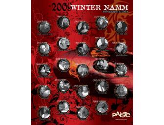 2009 NAMM Autographed Paiste Twenty Series 18' Crash Cymbal