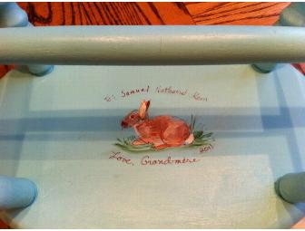 Hand painted Baby Stool by Decorative Artist, NANCY GOULD
