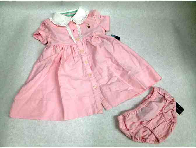 (4) Baby Girl Spring Outfits by RALPH LAUREN - Size 3M & 9M