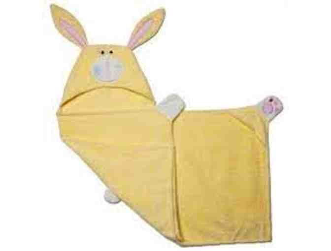 Bella the Bunny Hooded Towel & Little Suzy's Zoo Picture Frame by ZOOCCHINI