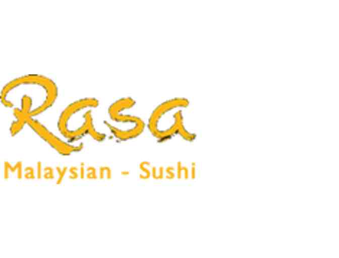RASA Malaysian Restaurant $50 Gift Certificate