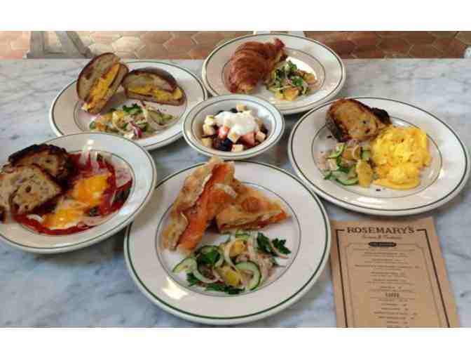 Breakfast for (6) at ROSEMARY'S