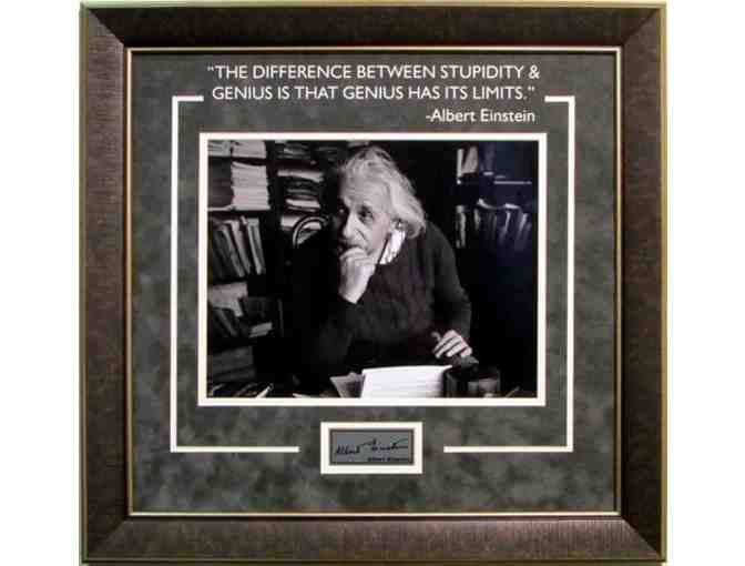 Albert Einstein Limited Edition "Genius" Masterpiece - Photo 1
