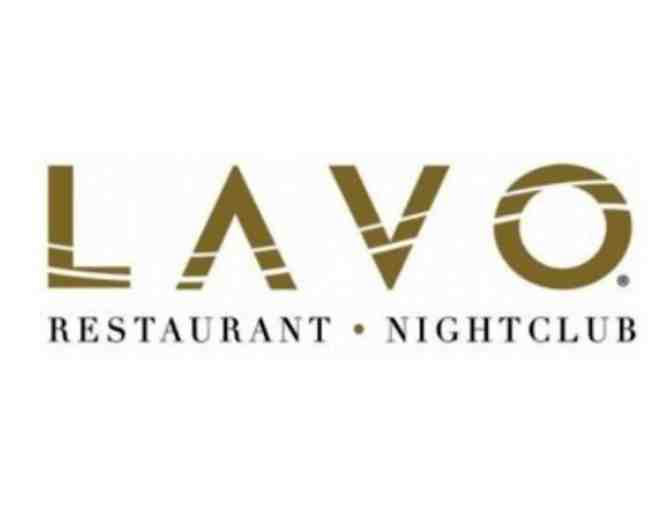 LAVO - VIP Chef's Tasting Dinner and Wine Pairing for 4 People