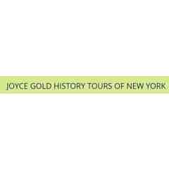 JOYCE GOLD HISTORY TOURS OF NEW YORK