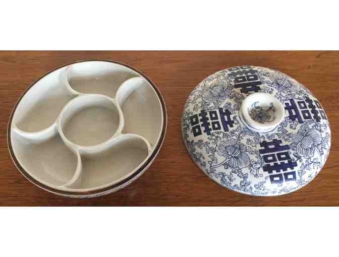 Chinese Ceramic Condiment Bowl