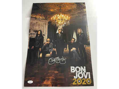 Jon Bon Jovi Autographed Poster