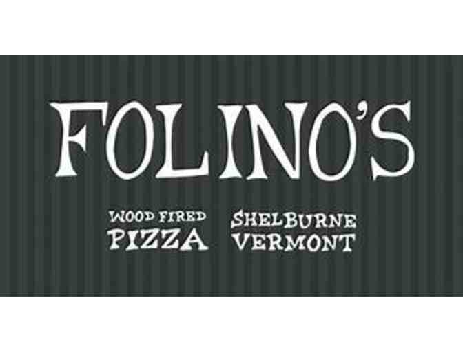 $25 Gift Certificate to Folino's Pizza
