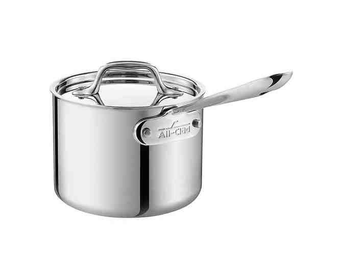 All-Clad 2 qt. Stainless Steel Sauce Pan - Photo 1