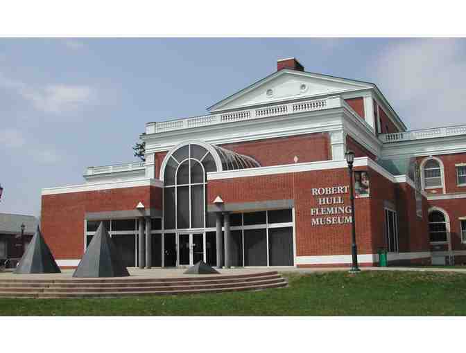 1 year family membership to the Fleming Museum