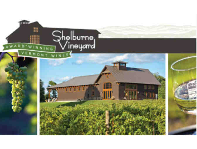 Wine tasting for two at Shelburne Vineyard