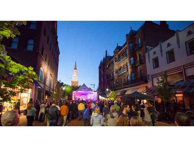 Two tickets to Burlington Discover Jazz Festival