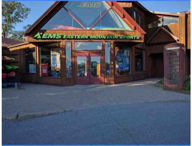 Two equipment rentals from Eastern Mountain Sports