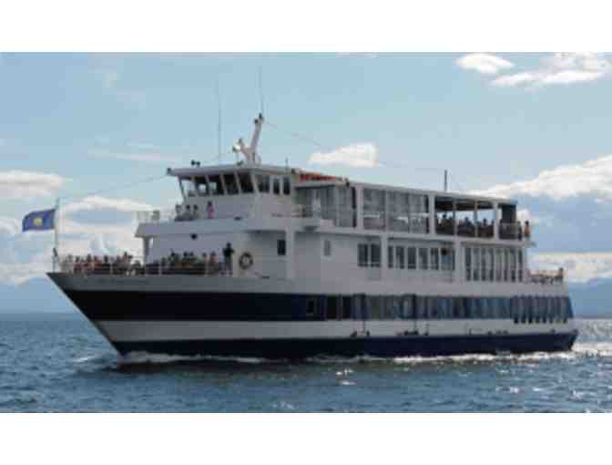 2 tickets for Scenic Narrated Cruise on the Spirit of Ethan Allan