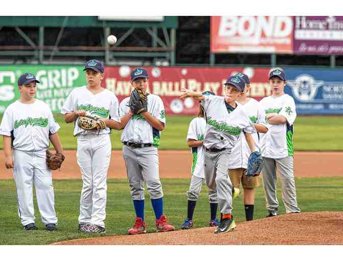 Throw the first pitch at a Vermont Lake Monster's Baseball Game