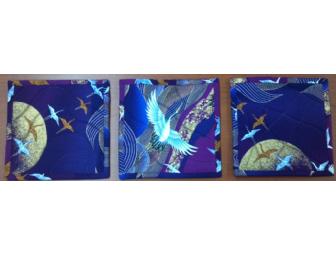 3 Quilted Pot Holders