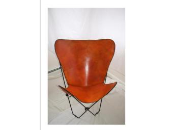 Beautifully hand crafted high-back butterfly chair