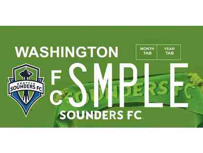 SOUNDERS FC TEAM LOGO LICENSE PLATE #10