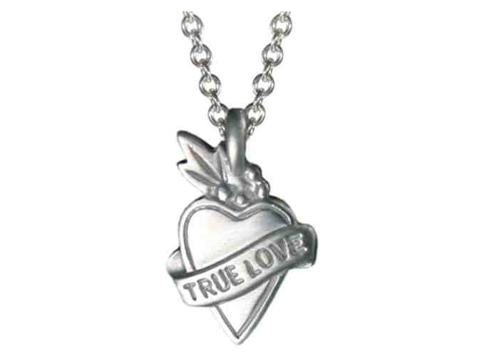 Me & Ro: Sterling Silver True Love Heart Pendant