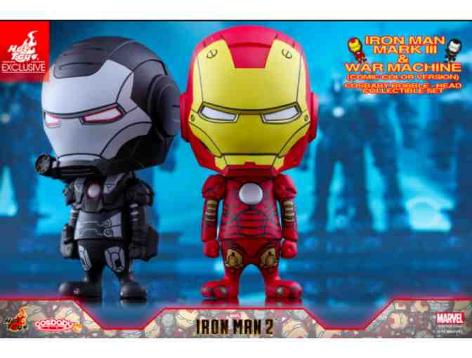 Marvel Collectible: Iron Man & War Machine Cosbaby Figures