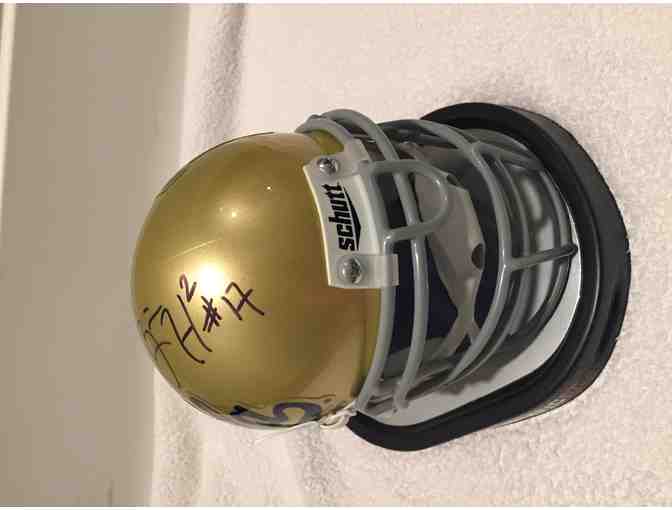 Brett Hundley signed mini helmet - UCLA