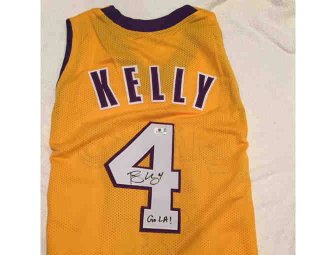 Ryan Kelley signed Lakers Jersey