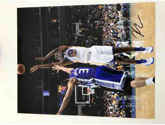 Golden State Warriors Kevon Looney Autographed Picture