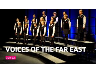 The Broad Stage presents: National Children's Chorus: Voices of the Far East- Four Tickets