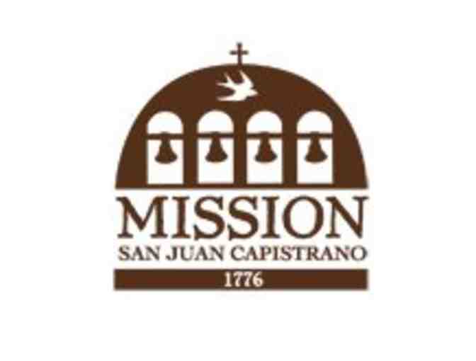 Historic Mission San Juan Capistrano - One Year Family Membership for Four (4)