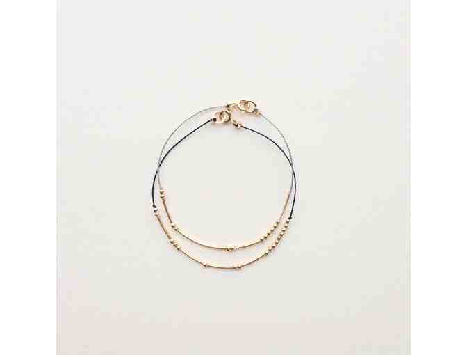 COATT Morse Coded Bracelets - Set of 2 'Sister'