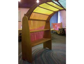 Handcrafted Set of Waldorf Playstands with Bridge