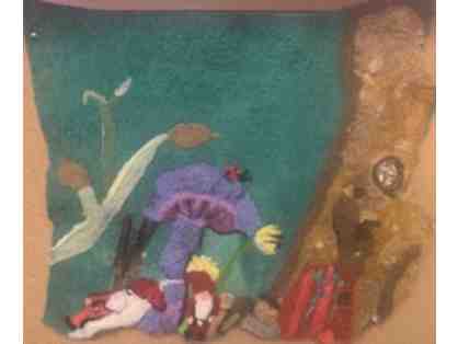 Felted Woodland Scene by Grade 4/5