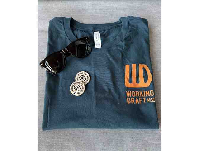 Working Draft Beer Tokens for Two (2) Free Beers Plus Sunglasses & a Large Tshirt - Photo 1