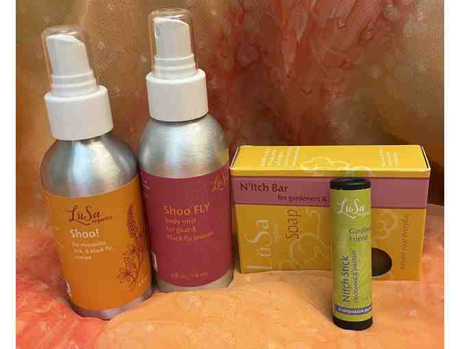 LuSa Organics Body Care Products - Shoo!, Shoo FLY, N'Itch Stick, and N'Itch Bar Soap - Photo 1