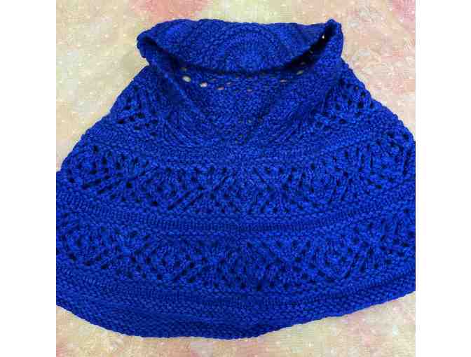 Handmade Knit Wool Cowl/Shawl - Photo 2
