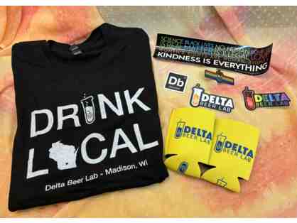Delta Beer Lab Gift Certificate, Tshirt, Koozies, and Stickers!