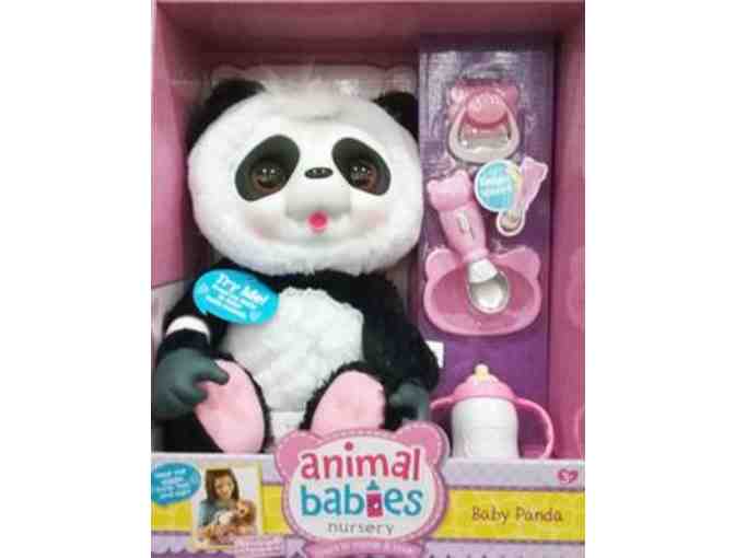 Animal Babies Deluxe Electronic Panda Plush