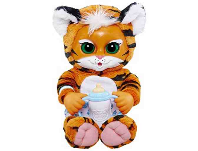 Animal Babies Deluxe Electronic Tiger Plush