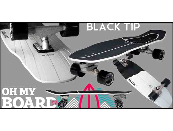 Carver Black Tip Complete Skateboard