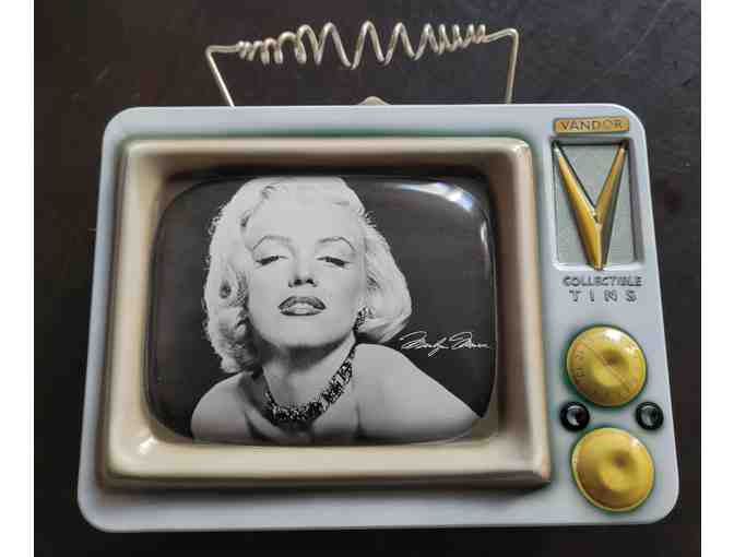 Marilyn Monroe Metal Tin Lunch Box - 1999 Vandor Collectible Tins