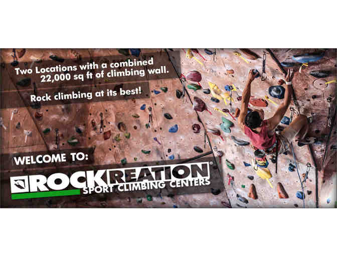 Rockreation Kids Climb Class for Four Kids