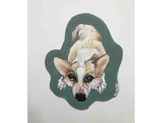 Ivana Gribard Quirky Dog Portrait