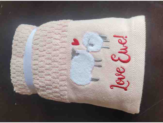 'Love Ewe' Hand Towel