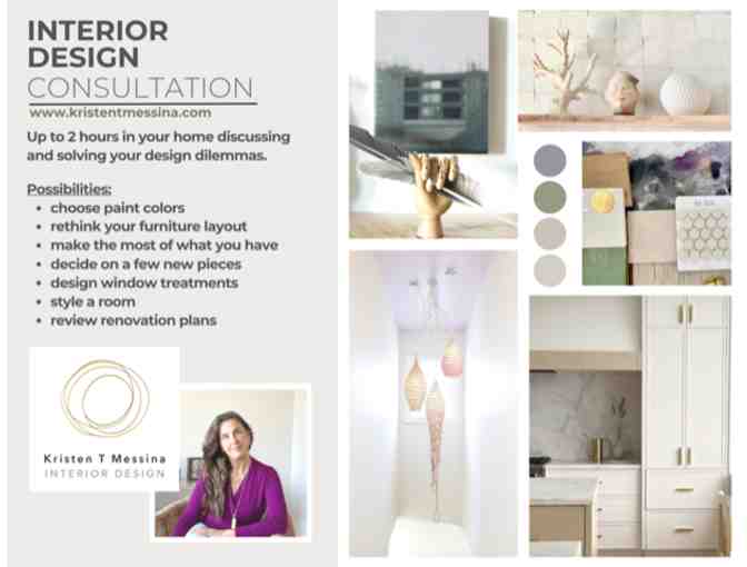 Kristen T Messina Design Interior Design Consultation