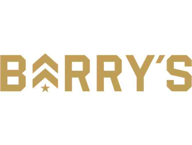 Barry's Bootcamp 5 class package