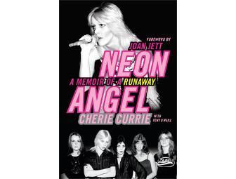 Autographed Neon Angel from Cherie Currie of The Runaways
