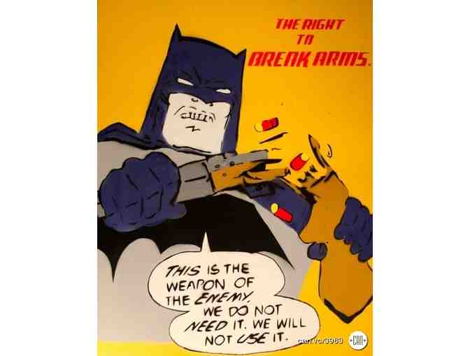 $100 worth of art from the Creative Action Network