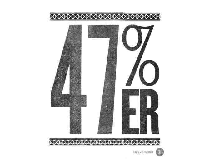 $100 worth of art from the Creative Action Network