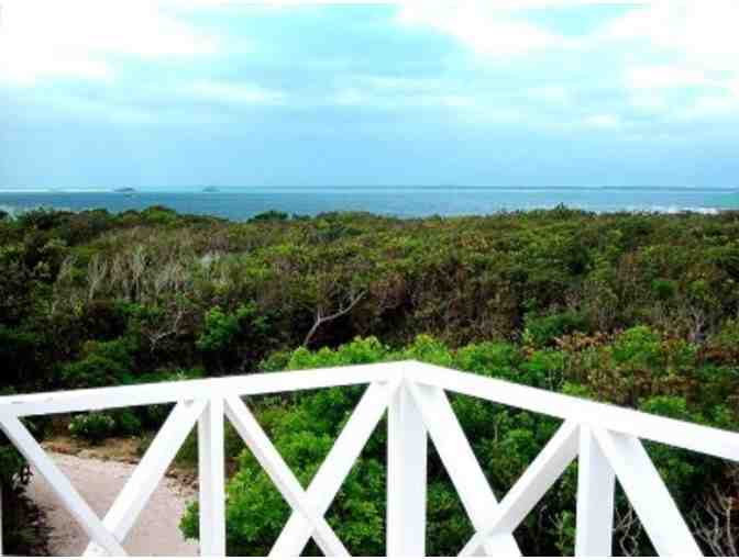 One week stay at a beach house in the Bahamas